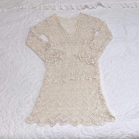 Other - Crochet Lace Boho Coverup
